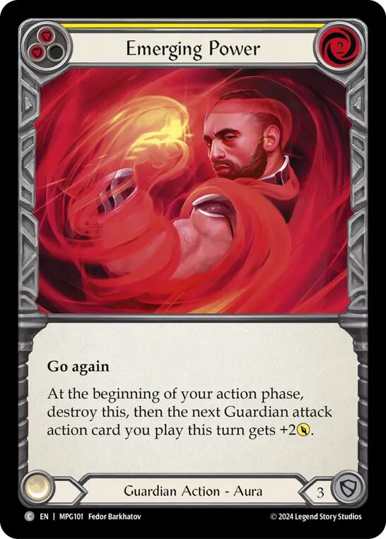 Emerging Power (Yellow) [MPG101] (Mastery Pack Guardian) | Shuffle n Cut Hobbies & Games
