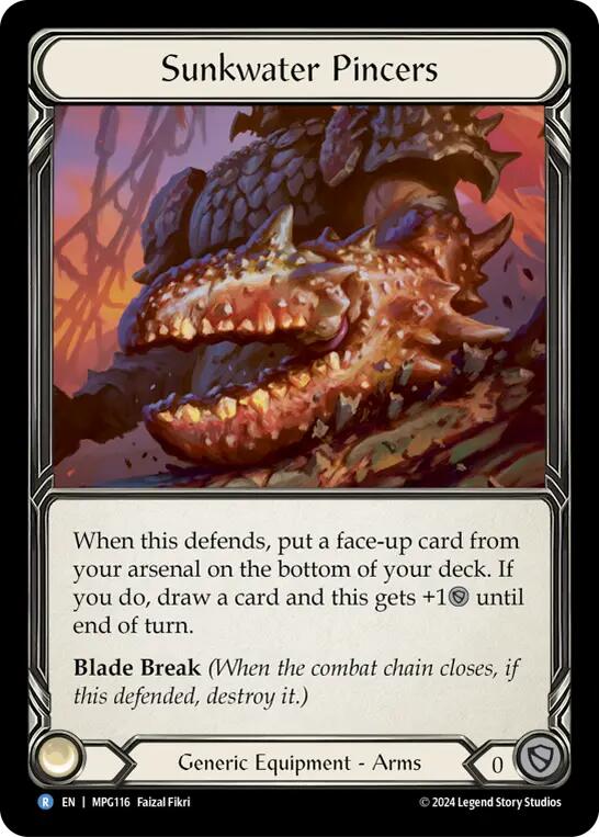 Sunkwater Pincers [MPG116] (Mastery Pack Guardian) | Shuffle n Cut Hobbies & Games