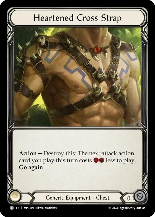 Heartened Cross Strap [MPG119] (Mastery Pack Guardian) | Shuffle n Cut Hobbies & Games