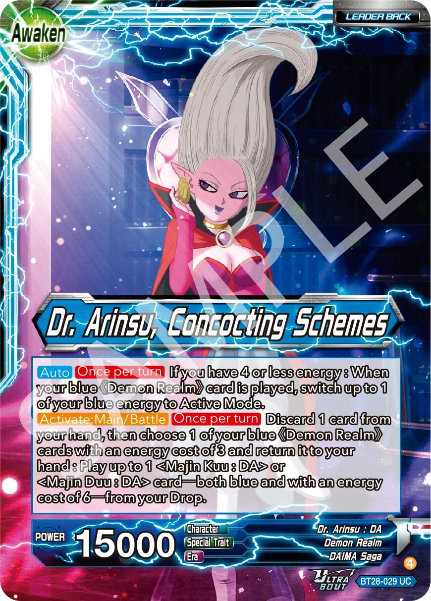 Dr. Arinsu // Dr. Arinsu, Concocting Schemes (BT28-029) [Prismatic Clash] | Shuffle n Cut Hobbies & Games