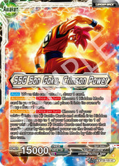 Son Goku // SSG Son Goku, Crimson Power (BT28-105) [Prismatic Clash] | Shuffle n Cut Hobbies & Games