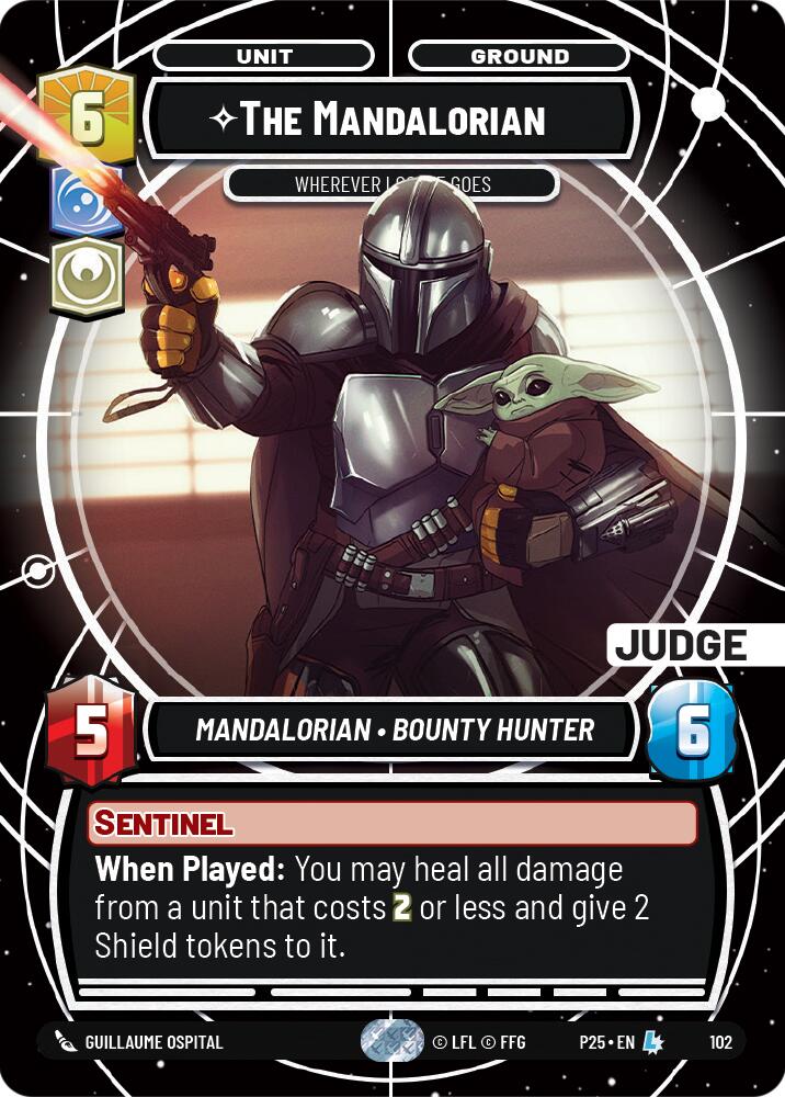 The Mandalorian (101) - Wherever I Go, He Goes (101) [Judge Promos] | Shuffle n Cut Hobbies & Games