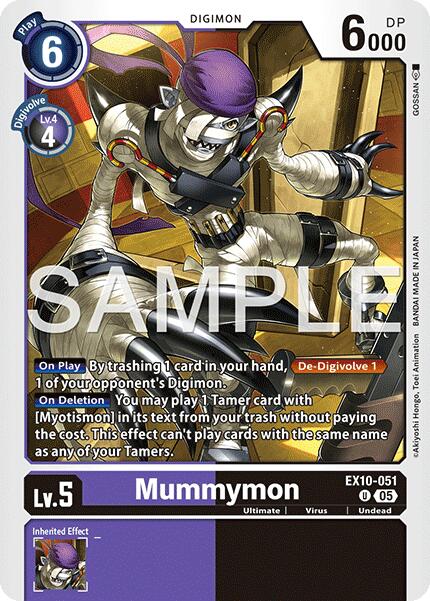 Mummymon [EX10-051] [Sinister Order] | Shuffle n Cut Hobbies & Games