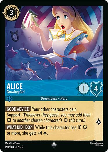 Alice - Growing Girl (160/204) [Fabled] | Shuffle n Cut Hobbies & Games