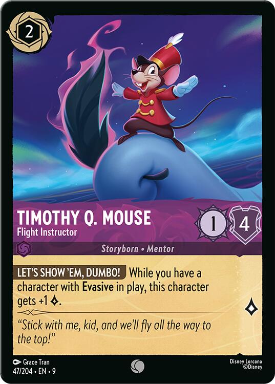 Timothy Q. Mouse - Flight Instructor (47/204) [Fabled] | Shuffle n Cut Hobbies & Games