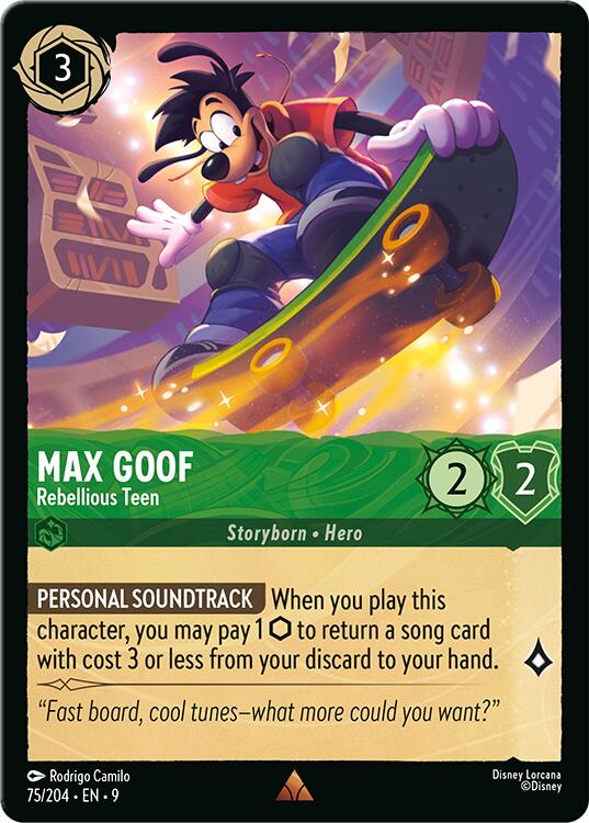 Max Goof - Rebellious Teen (75/204) [Fabled] | Shuffle n Cut Hobbies & Games