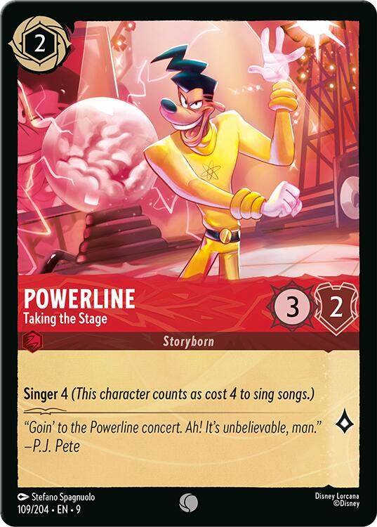 Powerline - Taking the Stage (109/204) [Fabled] | Shuffle n Cut Hobbies & Games