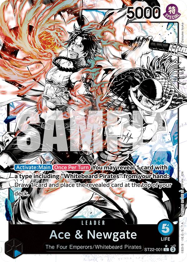 Ace & Newgate (Parallel) [Starter Deck: Ace & Newgate] | Shuffle n Cut Hobbies & Games