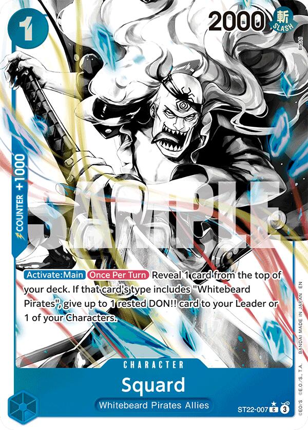 Squard (Parallel) [Starter Deck: Ace & Newgate] | Shuffle n Cut Hobbies & Games