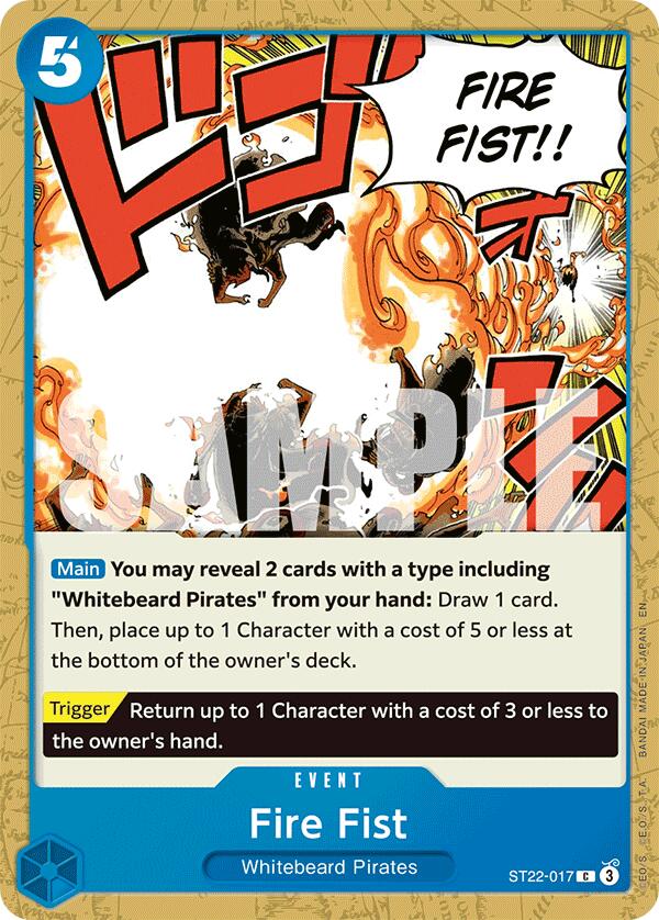 Fire Fist [Starter Deck: Ace & Newgate] | Shuffle n Cut Hobbies & Games