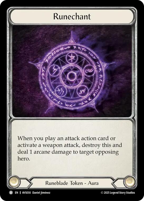 Runechant [AVS030] (Armory Deck: Legends Viserai) | Shuffle n Cut Hobbies & Games