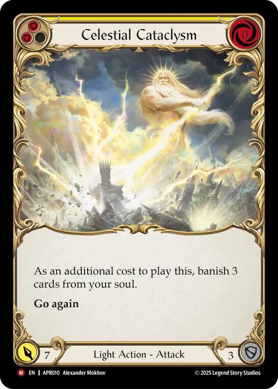 Celestial Cataclysm [APR010] (Armory Deck: Legends Prism) | Shuffle n Cut Hobbies & Games