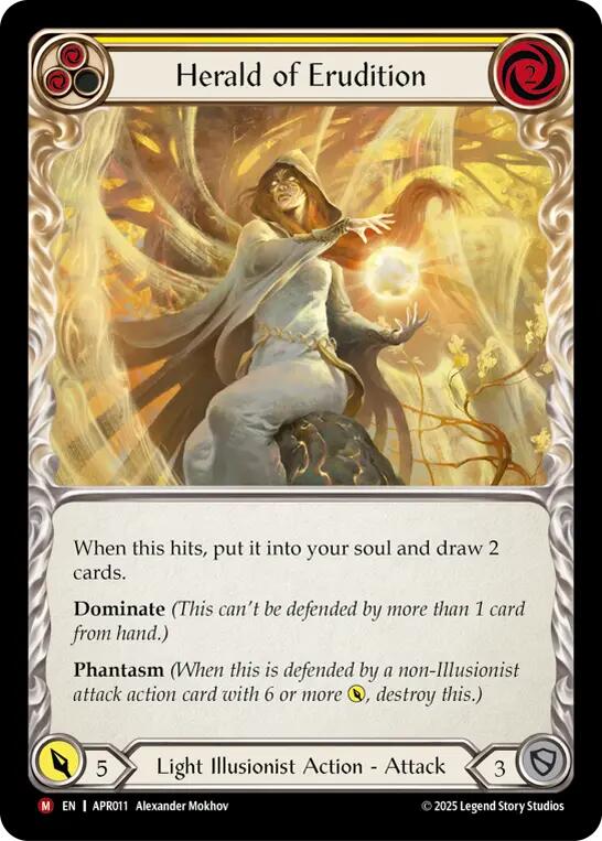 Herald of Erudition [APR011] (Armory Deck: Legends Prism) | Shuffle n Cut Hobbies & Games