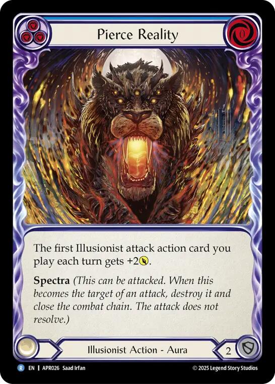 Pierce Reality [APR026] (Armory Deck: Legends Prism) | Shuffle n Cut Hobbies & Games