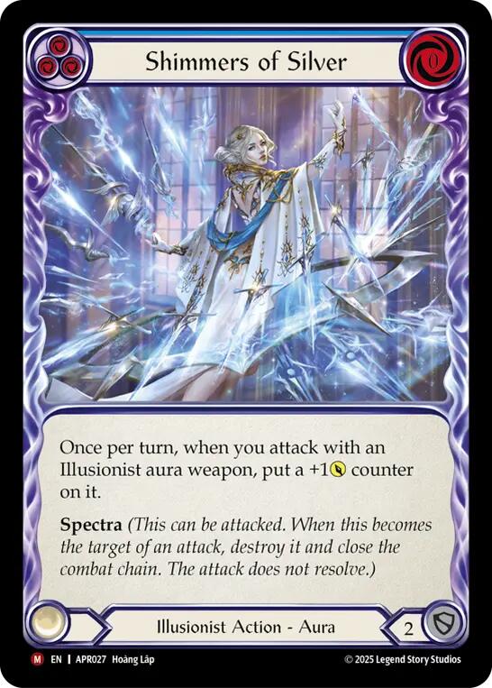 Shimmers of Silver [APR027] (Armory Deck: Legends Prism) | Shuffle n Cut Hobbies & Games