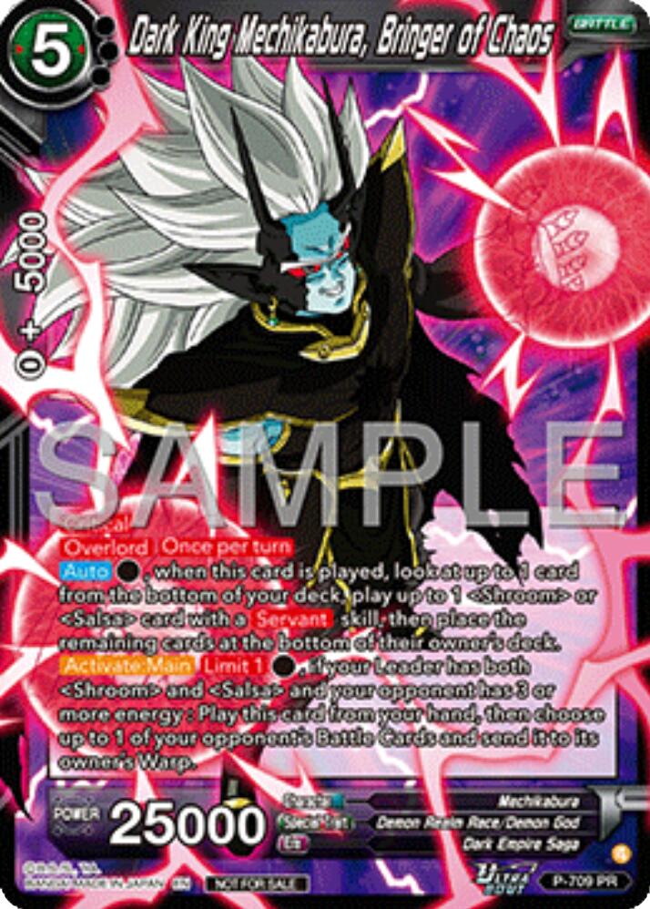 Dark King Mechikabura, Bringer of Chaos (Ultra-Bout Series Tournament Pack Vol.13) (P-709) [Tournament Promotion Cards] | Shuffle n Cut Hobbies & Games