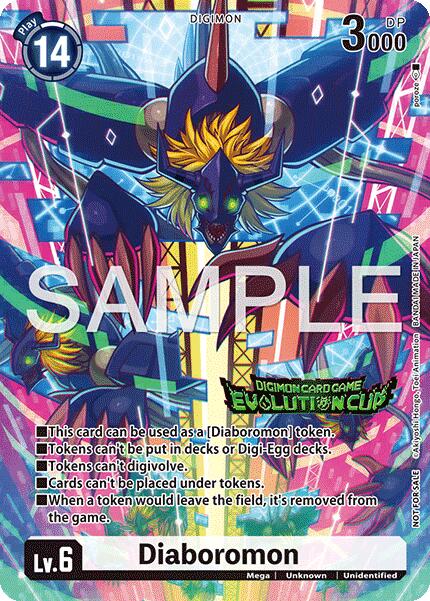 Diaboromon Token (Evolution Cup 2025 Vol. 2) [Promotional Cards] | Shuffle n Cut Hobbies & Games
