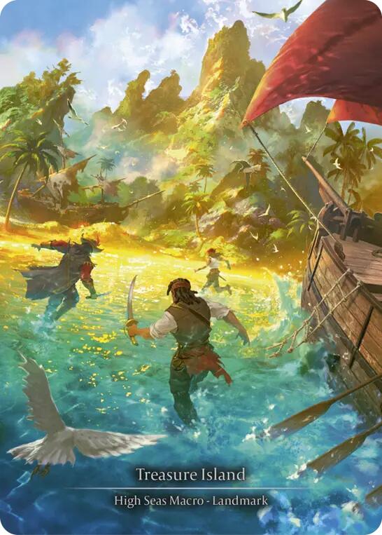 Treasure Island [FAB340] (Promo)  Cold Foil | Shuffle n Cut Hobbies & Games