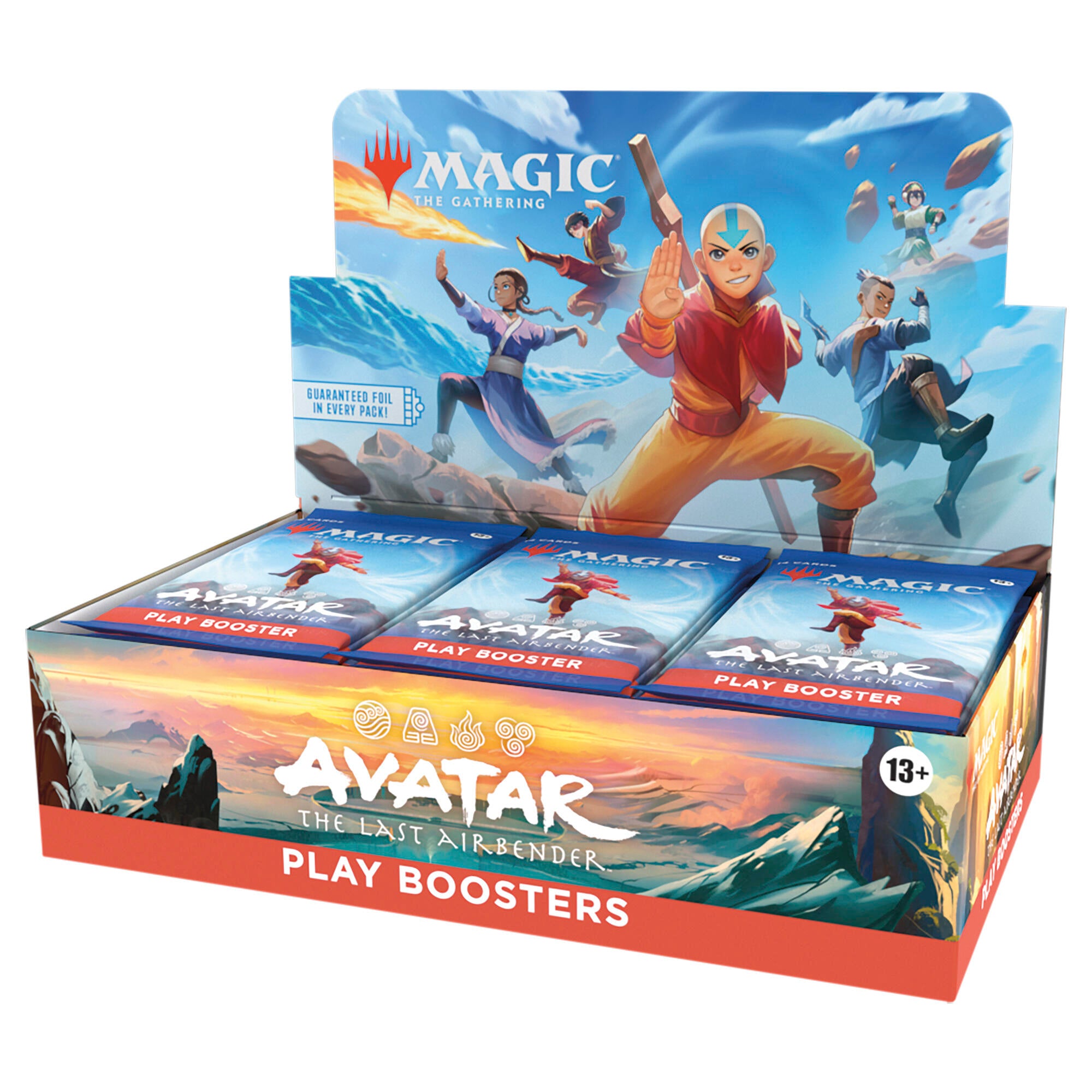Avatar: The Last Airbender - Play Booster Display | Shuffle n Cut Hobbies & Games