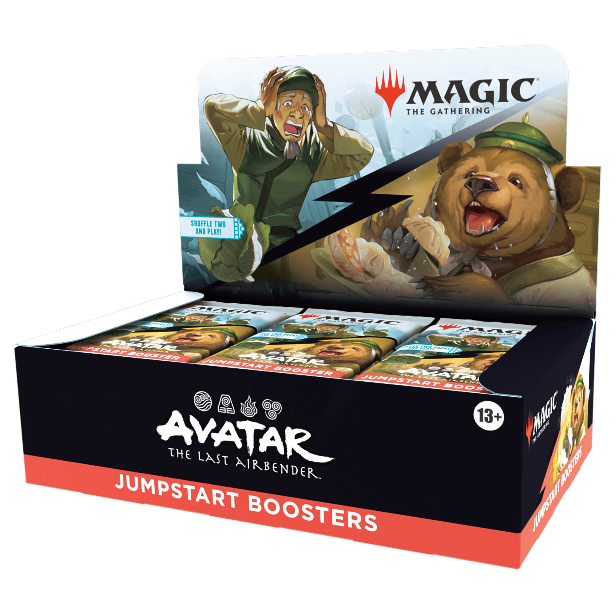 Avatar: The Last Airbender - Jumpstart Booster Display | Shuffle n Cut Hobbies & Games
