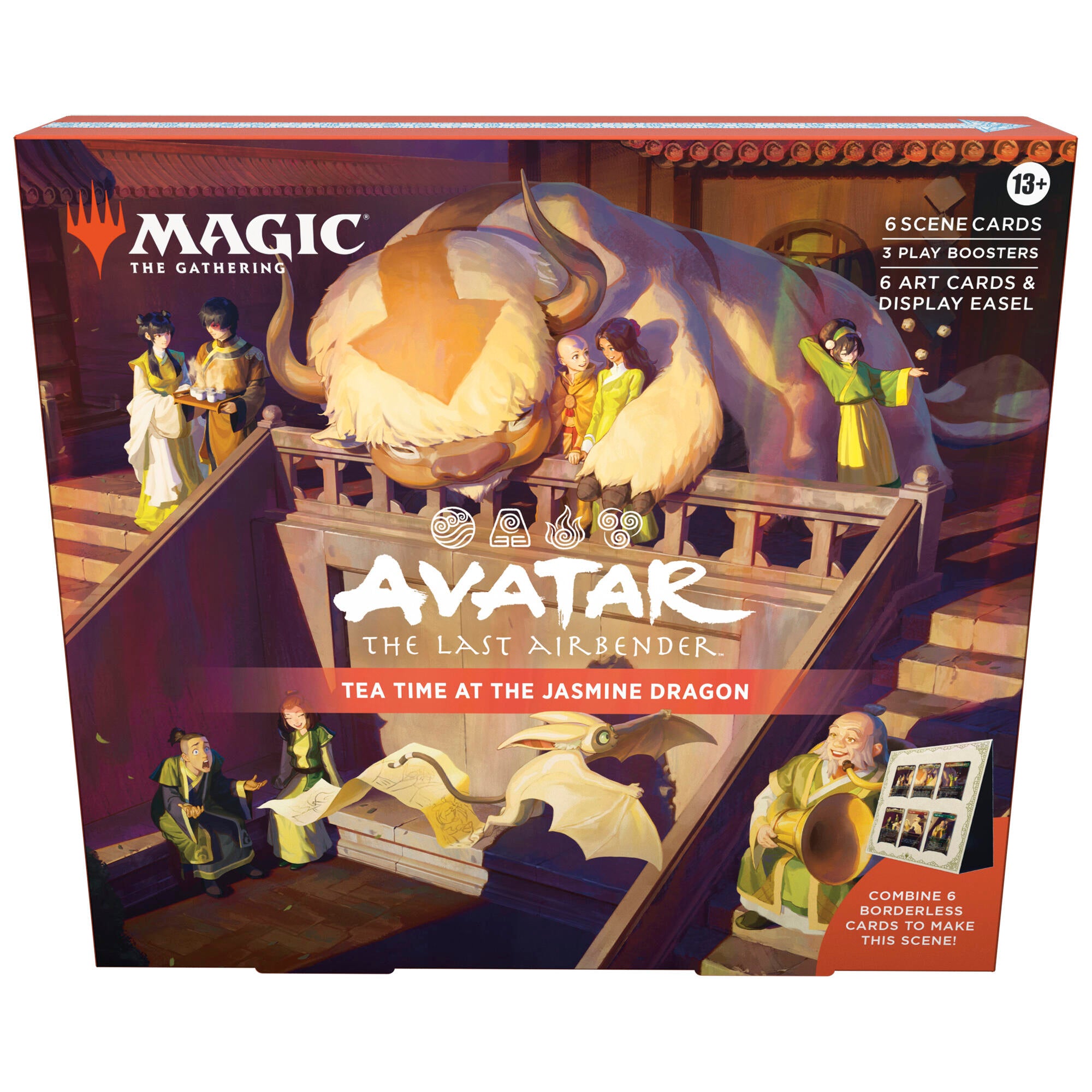 Avatar: The Last Airbender - Scene Box (Tea Time at the Jasmine Dragon) | Shuffle n Cut Hobbies & Games
