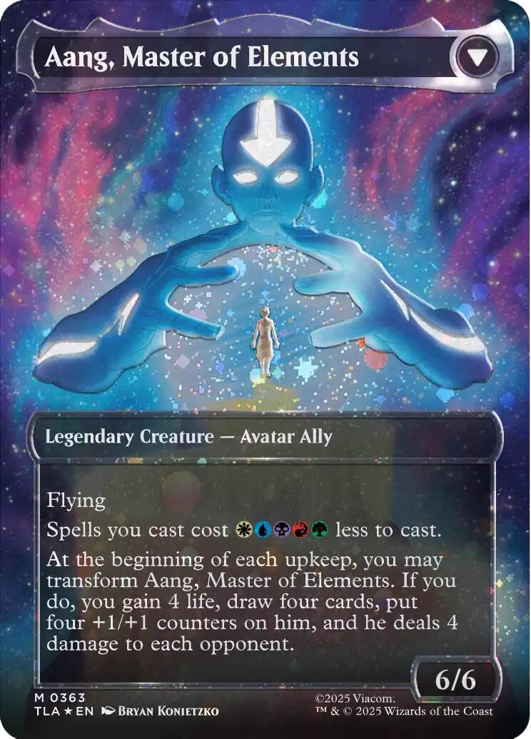 Avatar Aang (Raised Foil) [Avatar: The Last Airbender] | Shuffle n Cut Hobbies & Games