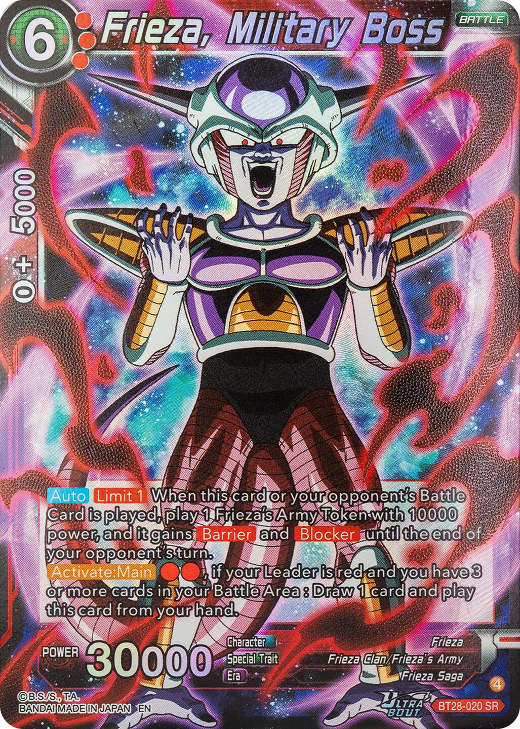 Frieza, Military Boss (BT28-020) [Prismatic Clash] | Shuffle n Cut Hobbies & Games
