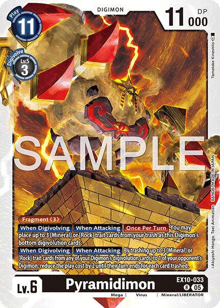 Pyramidimon [EX10-033] [Sinister Order] | Shuffle n Cut Hobbies & Games