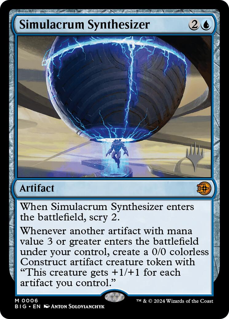 Simulacrum Synthesizer [Edge of Eternities Promo Pack] | Shuffle n Cut Hobbies & Games