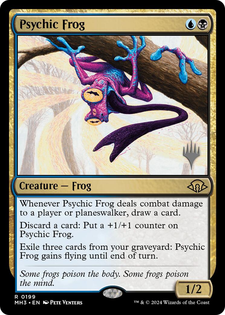 Psychic Frog [Edge of Eternities Promo Pack] | Shuffle n Cut Hobbies & Games