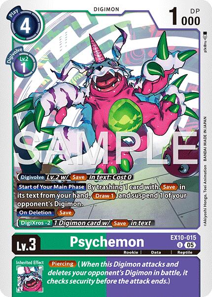 Psychemon [EX10-015] [Sinister Order] | Shuffle n Cut Hobbies & Games