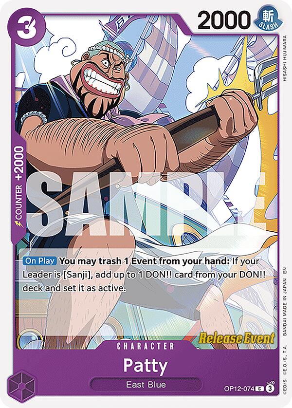 Patty [Legacy of the Master Release Event Cards] | Shuffle n Cut Hobbies & Games