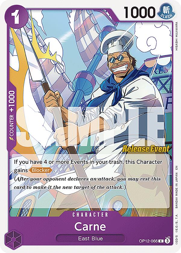 Carne [Legacy of the Master Release Event Cards] | Shuffle n Cut Hobbies & Games