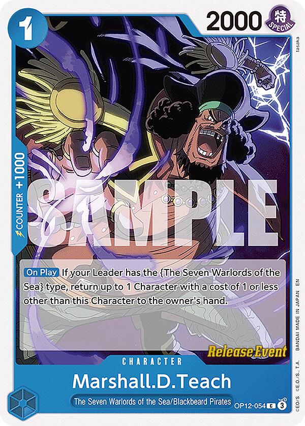 Marshall.D.Teach [Legacy of the Master Release Event Cards] | Shuffle n Cut Hobbies & Games