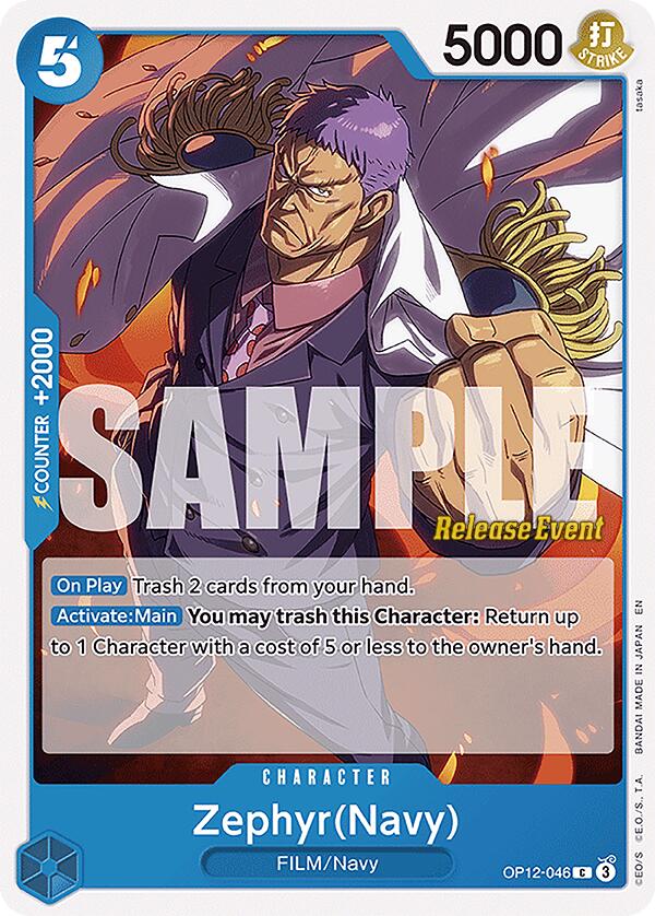 Zephyr(Navy) [Legacy of the Master Release Event Cards] | Shuffle n Cut Hobbies & Games