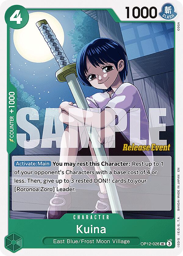 Kuina [Legacy of the Master Release Event Cards] | Shuffle n Cut Hobbies & Games