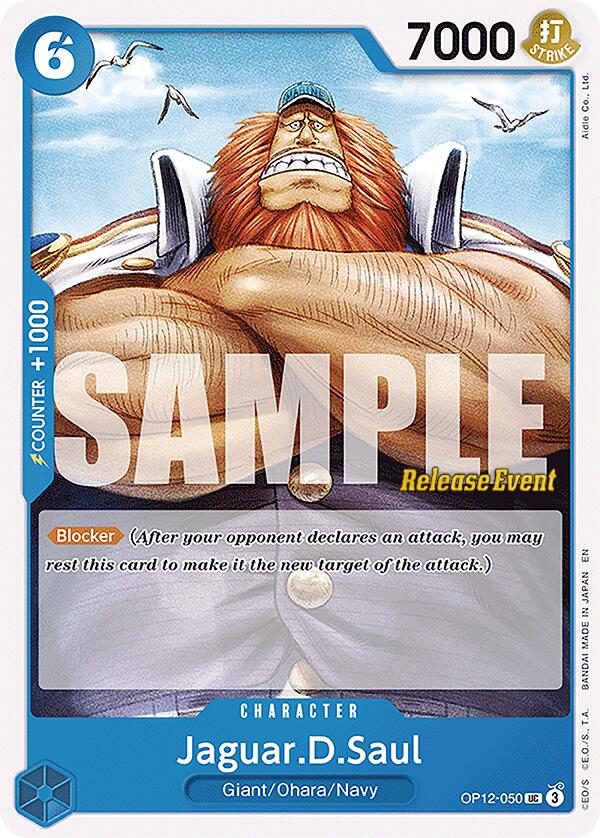 Jaguar.D.Saul [Legacy of the Master Release Event Cards] | Shuffle n Cut Hobbies & Games