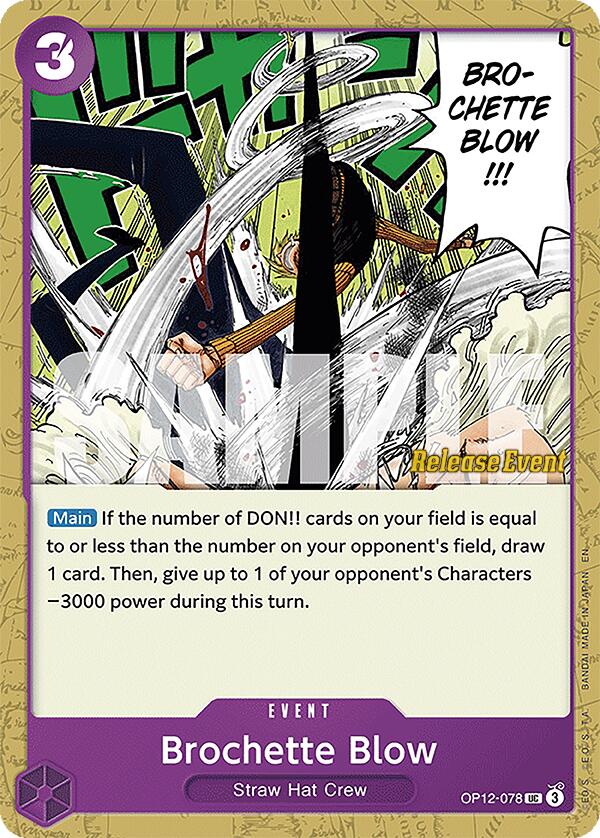 Brochette Blow [Legacy of the Master Release Event Cards] | Shuffle n Cut Hobbies & Games