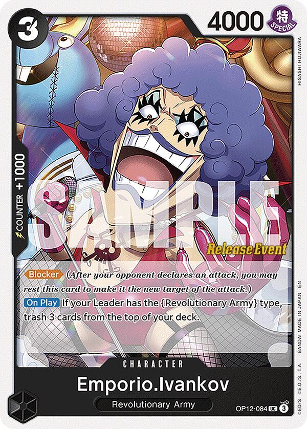 Emporio.Ivankov [Legacy of the Master Release Event Cards] | Shuffle n Cut Hobbies & Games
