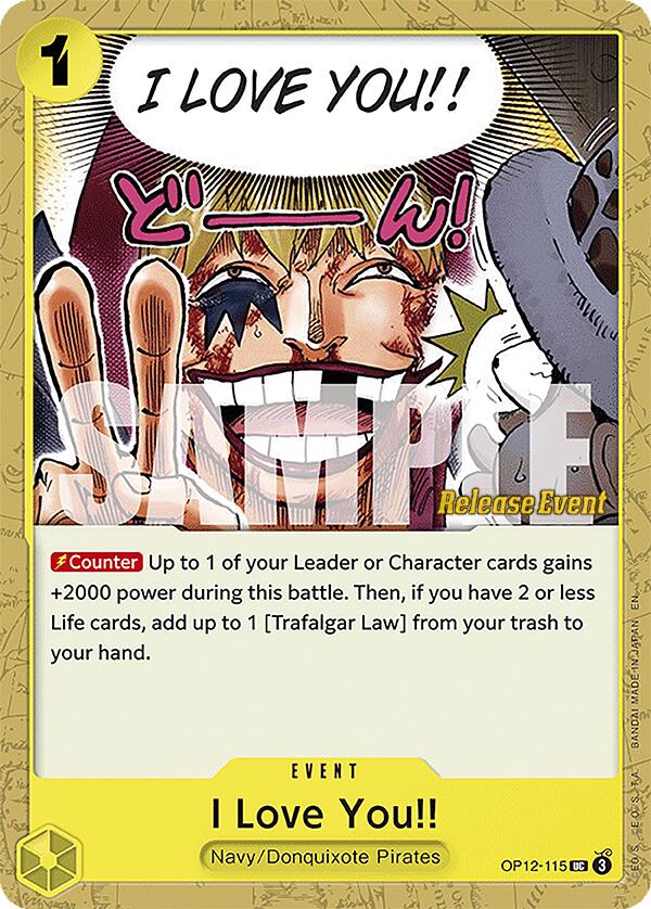 I Love You!! [Legacy of the Master Release Event Cards] | Shuffle n Cut Hobbies & Games