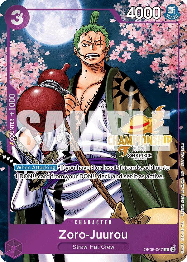 Zoro-Juurou (CS 25-26 Event Pack) [One Piece Promotion Cards] | Shuffle n Cut Hobbies & Games
