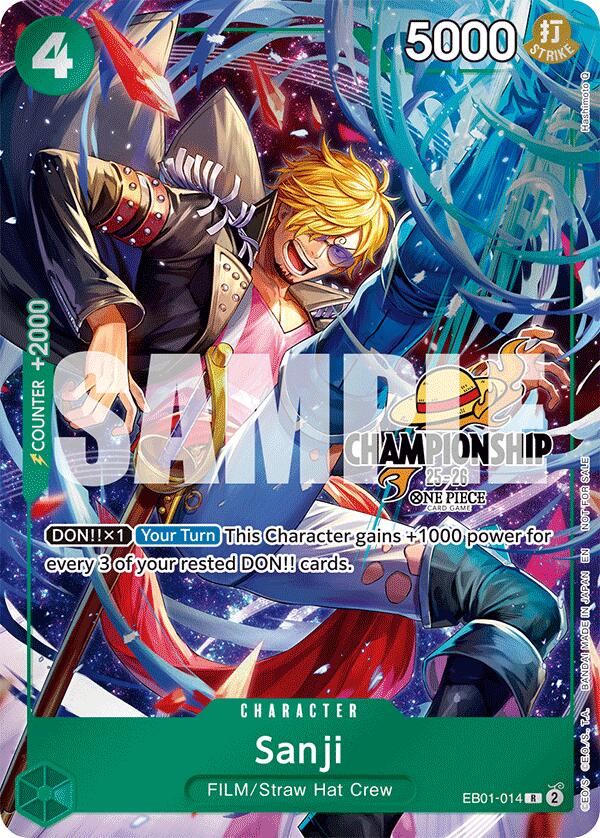 Sanji (CS 25-26 Celebration Pack) [One Piece Promotion Cards] | Shuffle n Cut Hobbies & Games