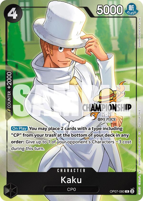 Kaku (CS 25-26 Celebration Pack) [One Piece Promotion Cards] | Shuffle n Cut Hobbies & Games