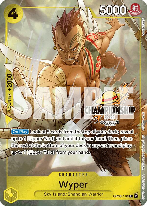 Wyper (CS 25-26 Celebration Pack) [One Piece Promotion Cards] | Shuffle n Cut Hobbies & Games