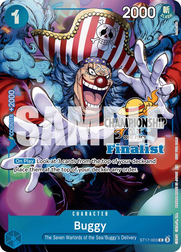 Buggy (CS 25-26 Finalist Card Set 1) [One Piece Promotion Cards] | Shuffle n Cut Hobbies & Games