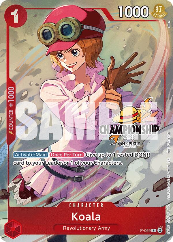 Koala (CS 25-26 Event Pack Finalist Ver.) [One Piece Promotion Cards] | Shuffle n Cut Hobbies & Games