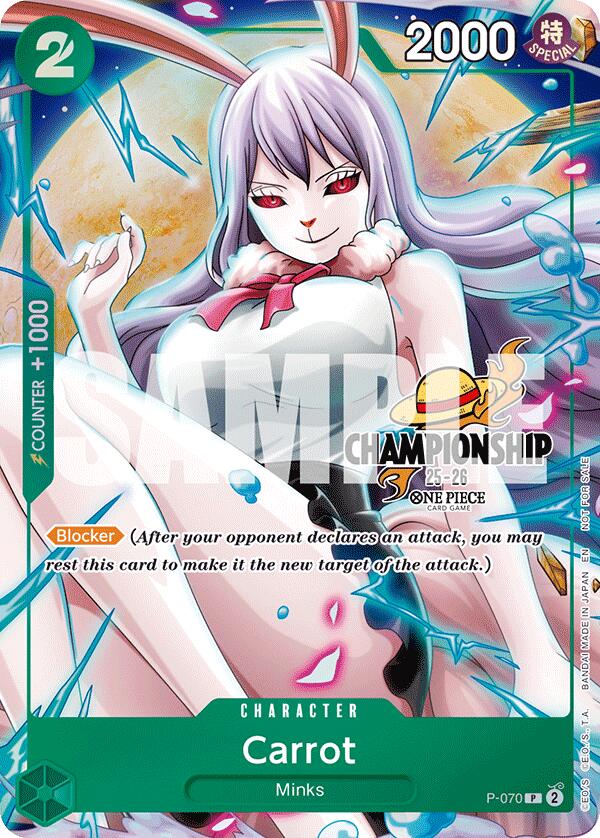 Carrot (CS 25-26 Event Pack Finalist Ver.) [One Piece Promotion Cards] | Shuffle n Cut Hobbies & Games