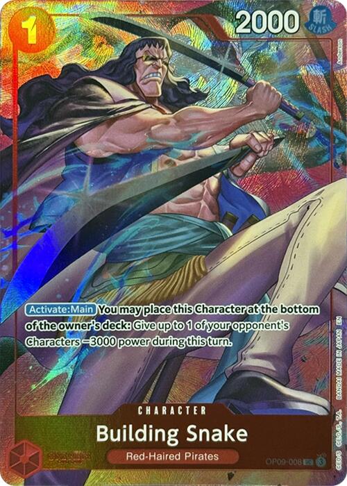 Building Snake (Premium Card Collection -Best Selection Vol. 4-) [One Piece Promotion Cards] | Shuffle n Cut Hobbies & Games