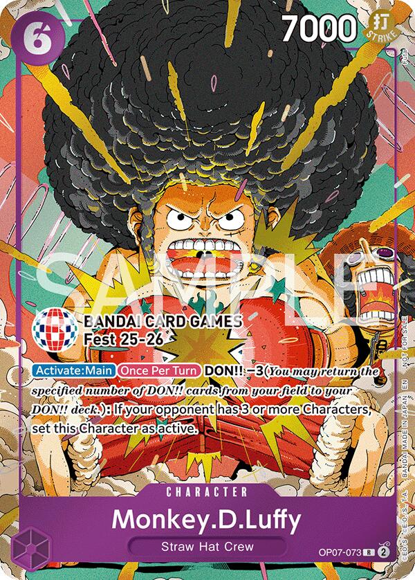 Monkey.D.Luffy (BANDAI Card Games Fest 25-26) [One Piece Promotion Cards] | Shuffle n Cut Hobbies & Games