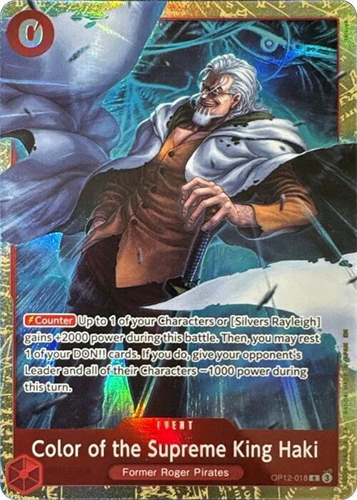 Color of the Supreme King Haki (Premium Card Collection -6 assort vol.1-) [One Piece Promotion Cards] | Shuffle n Cut Hobbies & Games